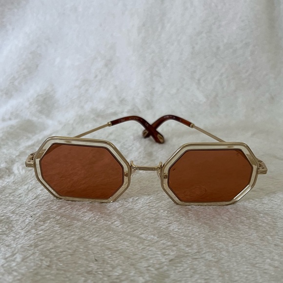 CHLOÉ octagon Tally Sunglasses - Picture 2 of 6